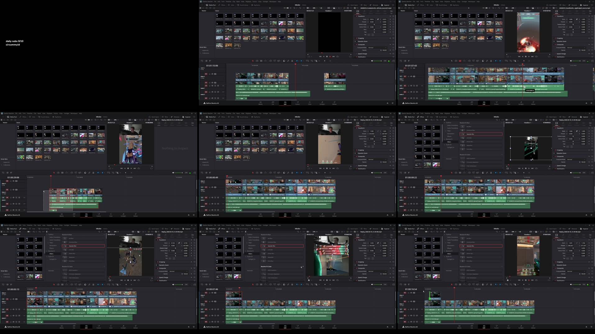 Recording Thumbnails