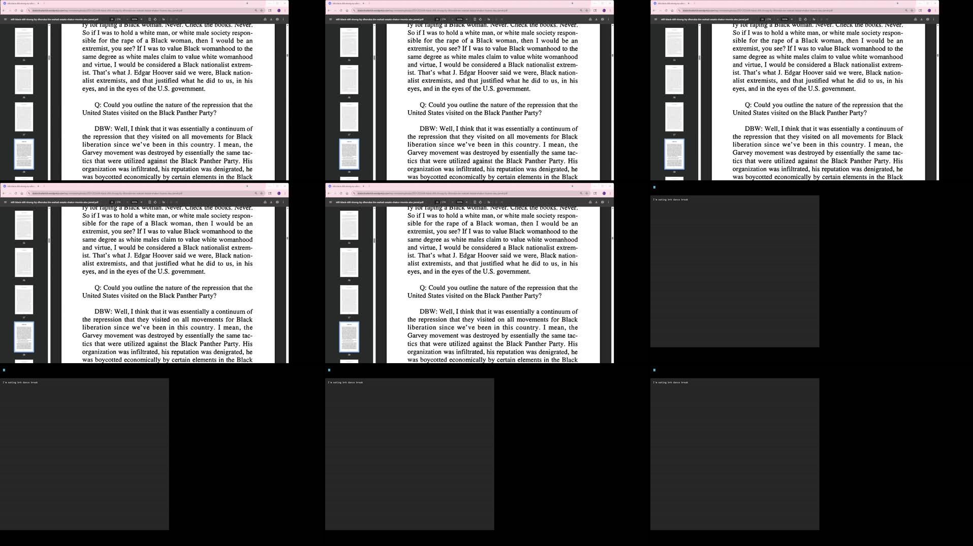 Recording Thumbnails