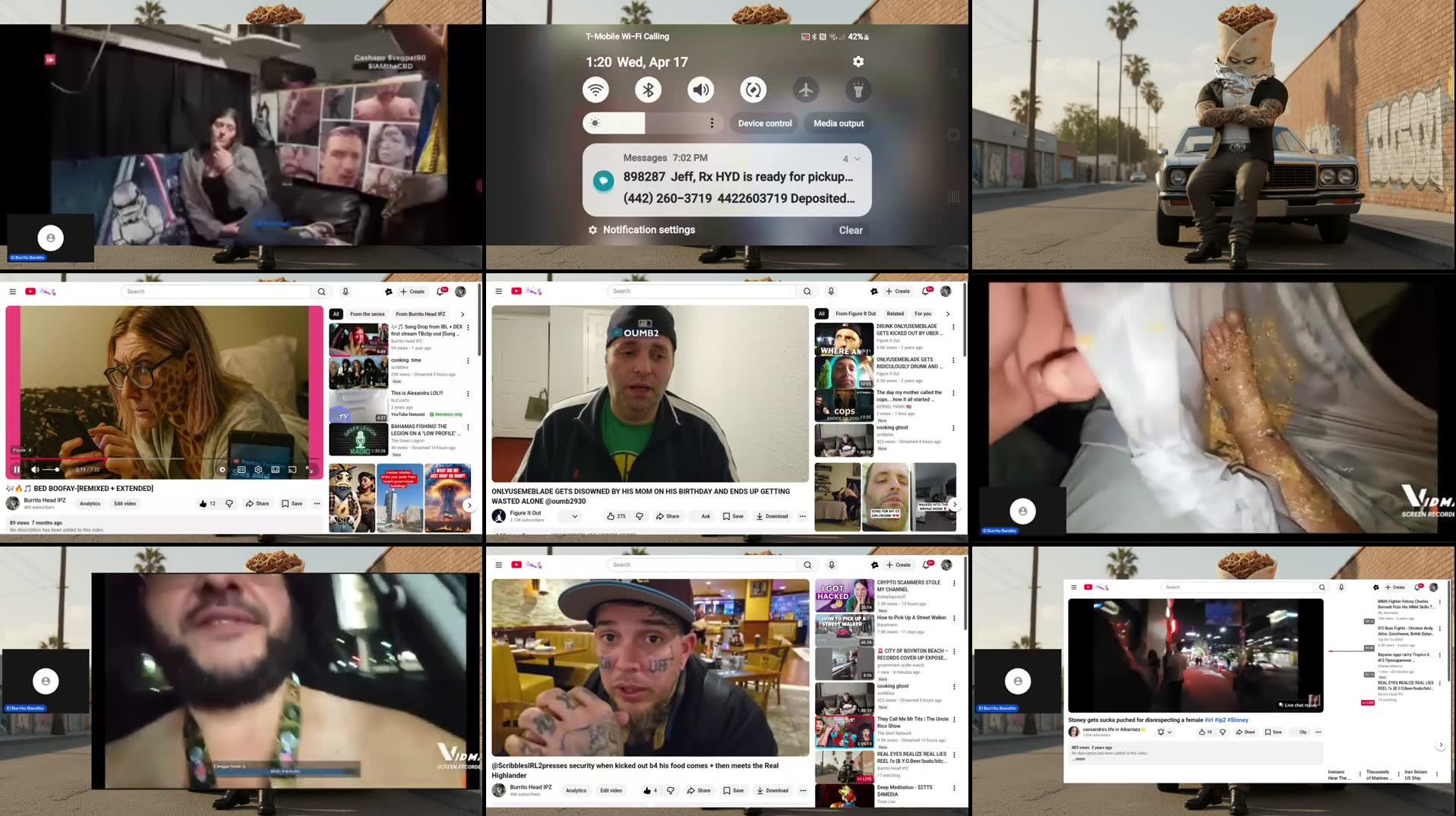 Recording Thumbnails