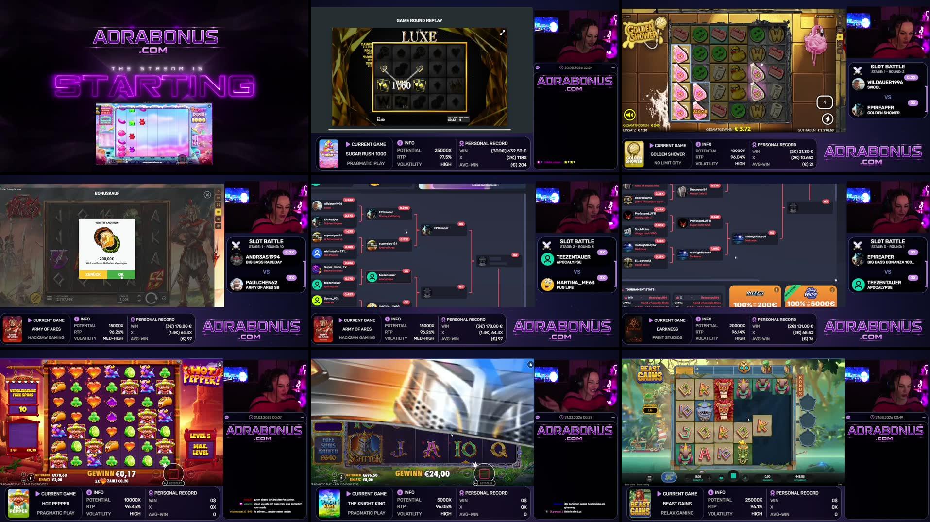 Recording Thumbnails