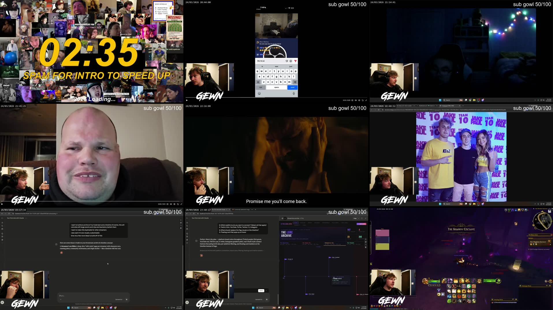 Recording Thumbnails