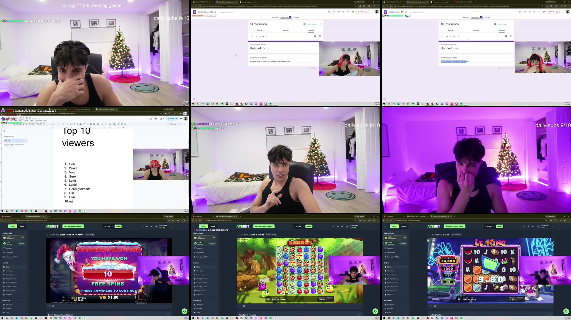 Recording Thumbnails