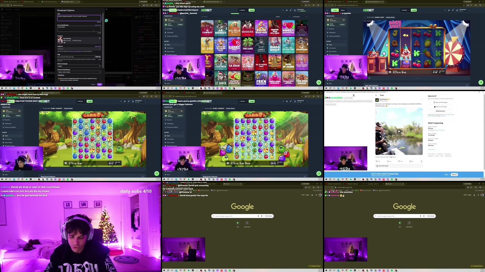 Recording Thumbnails