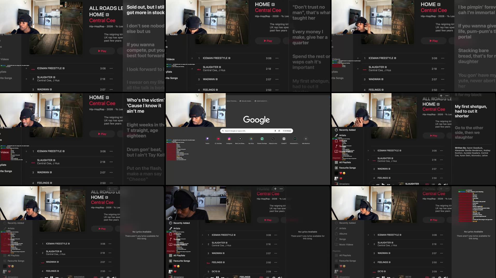 Recording Thumbnails