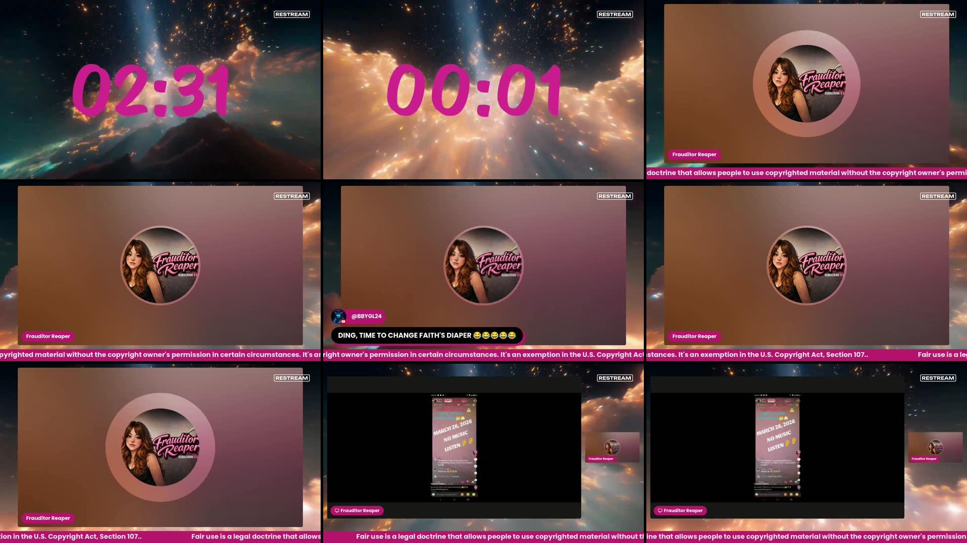 Recording Thumbnails