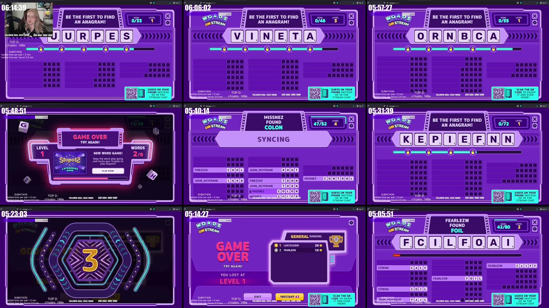 Recording Thumbnails