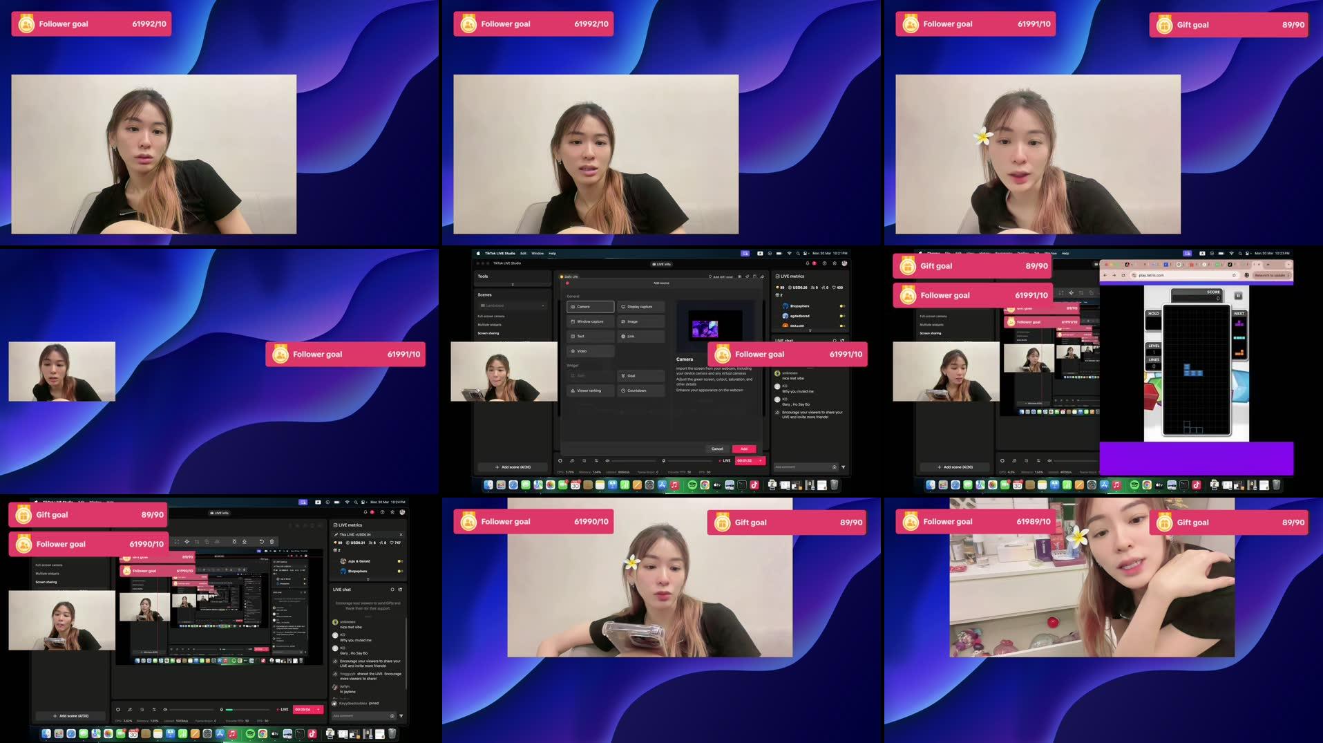 Recording Thumbnails