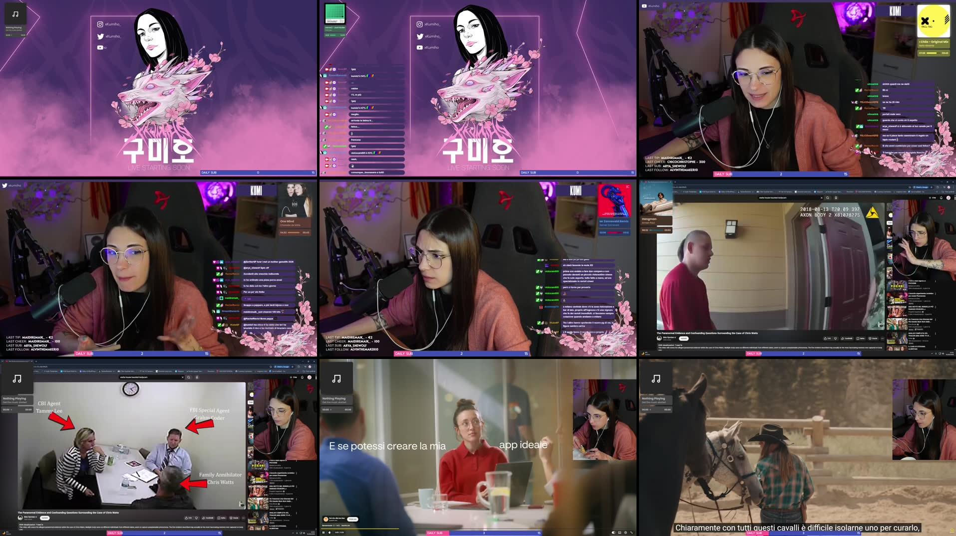 Recording Thumbnails