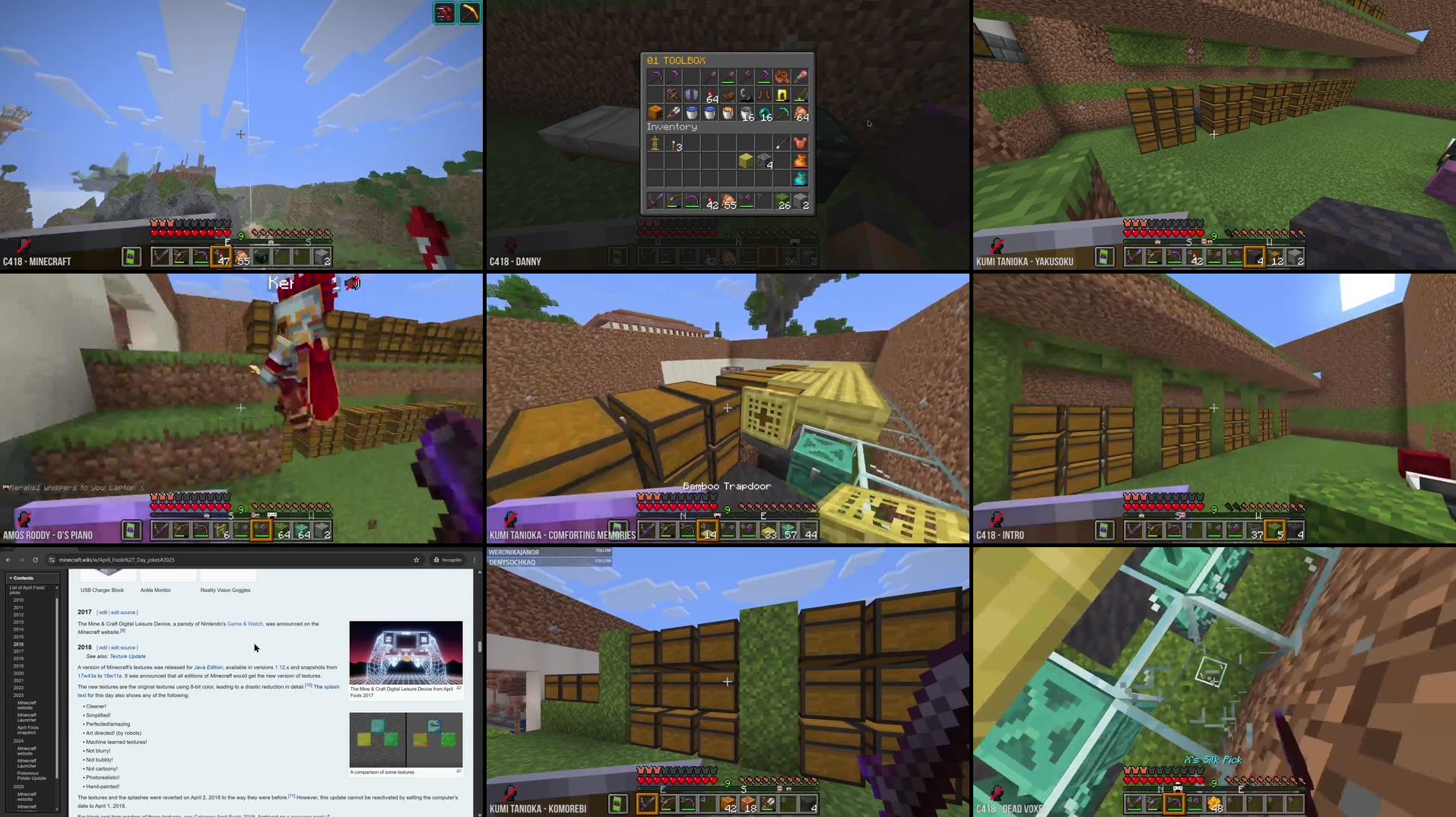 Recording Thumbnails