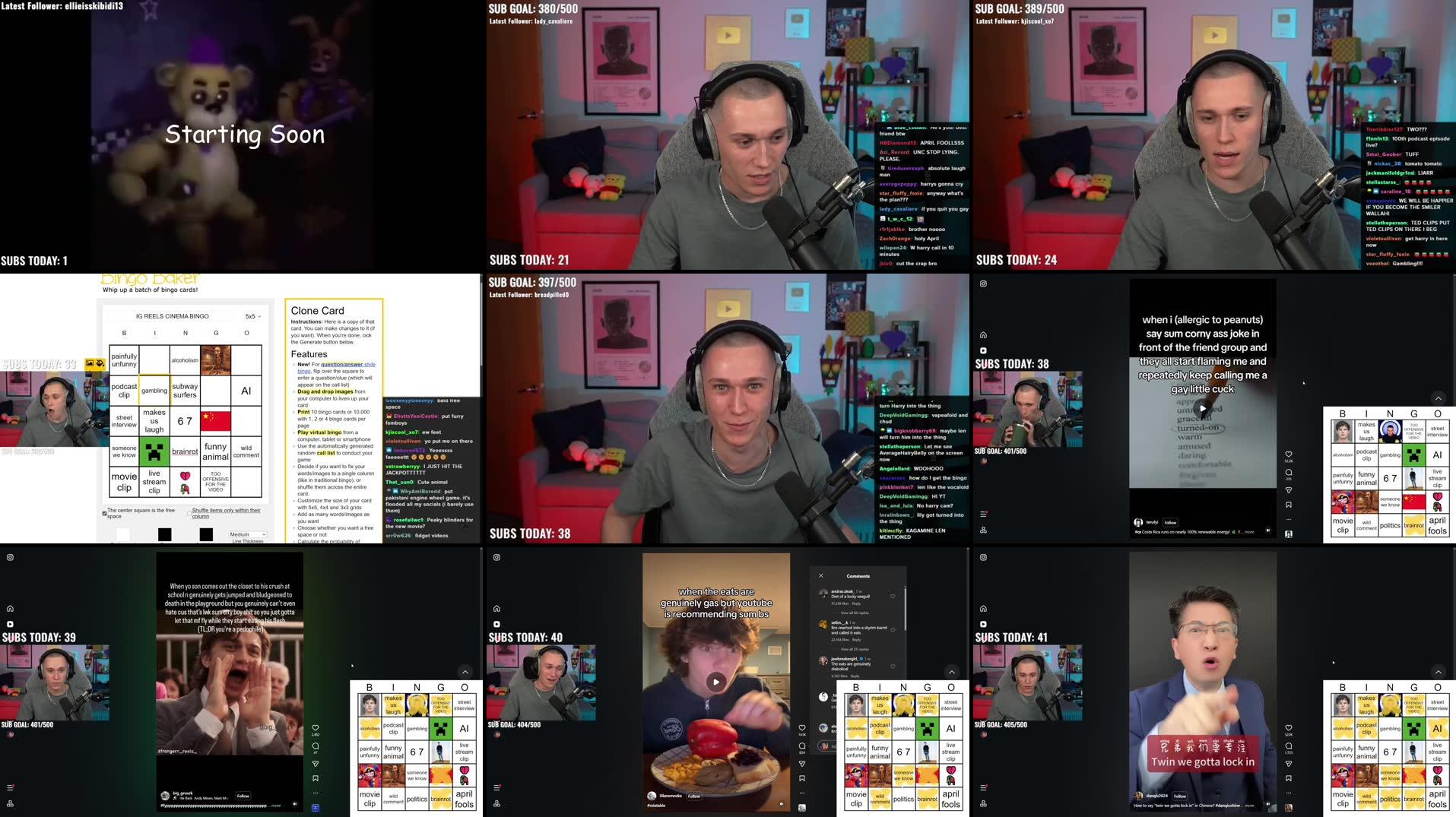 Recording Thumbnails