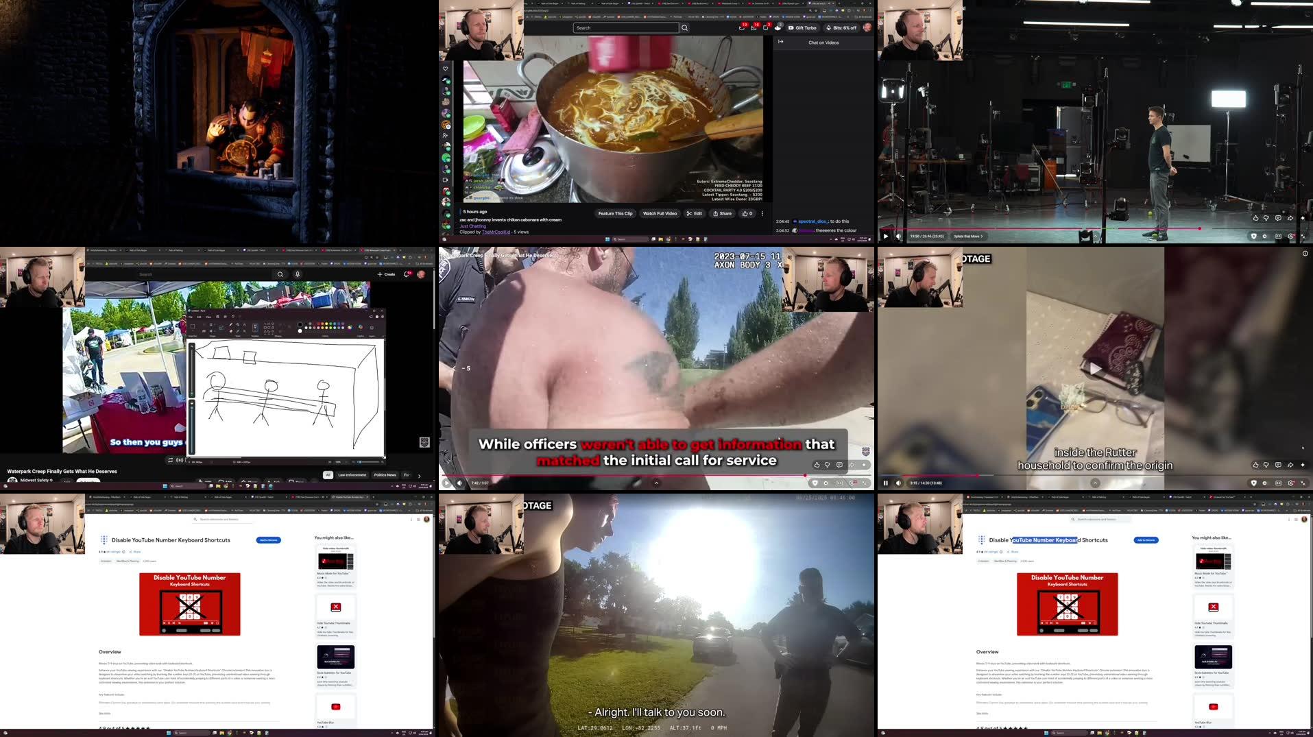 Recording Thumbnails