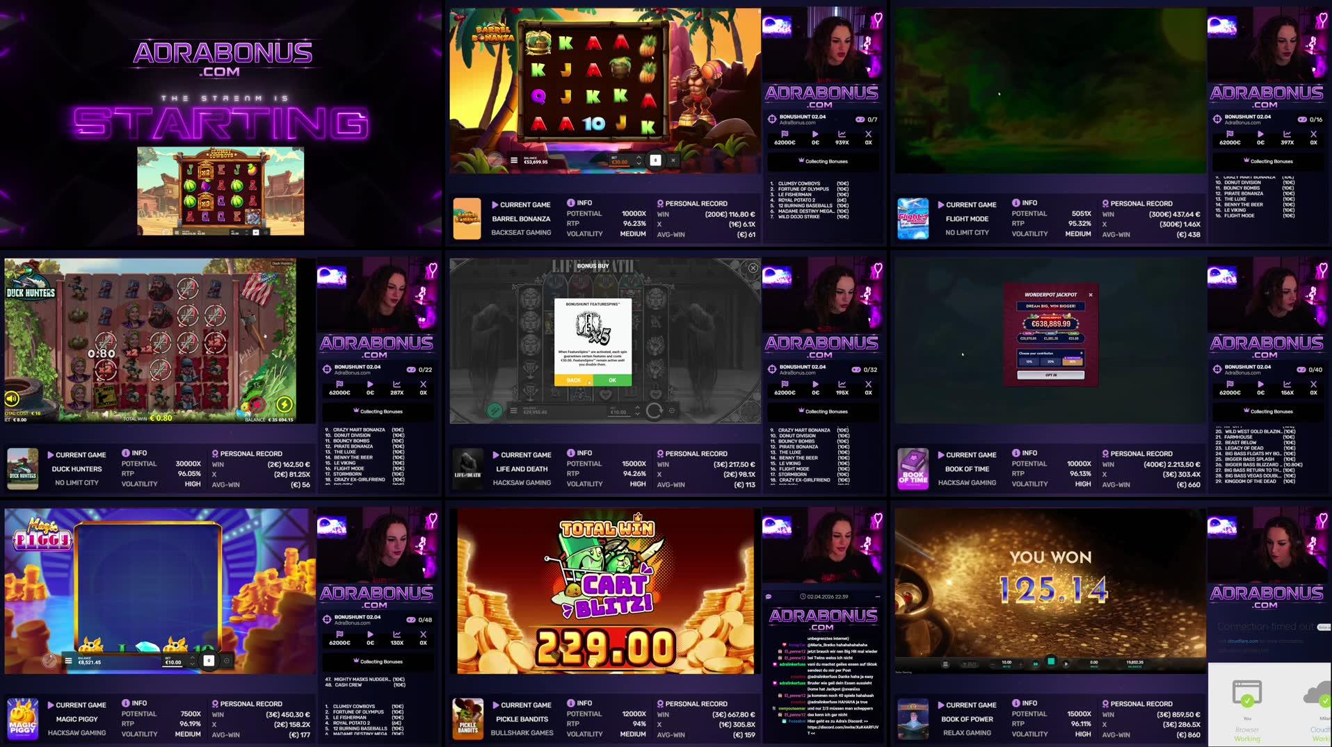 Recording Thumbnails