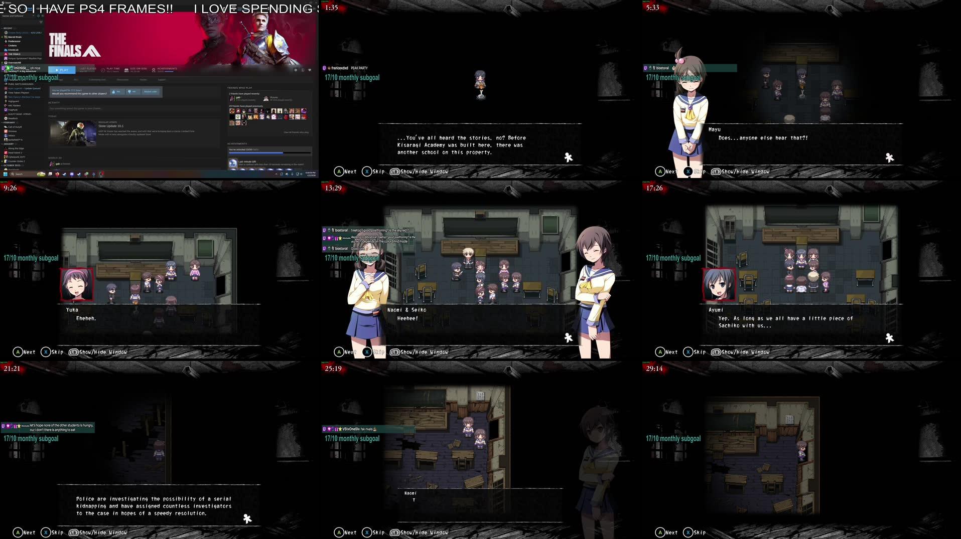 Recording Thumbnails