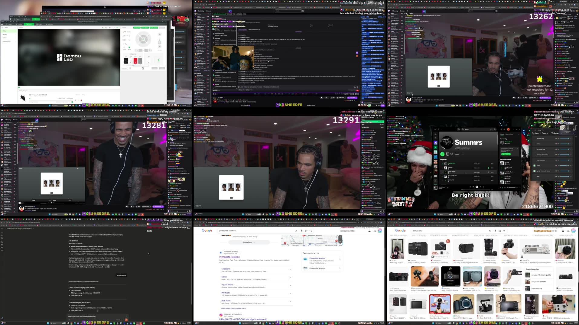 Recording Thumbnails