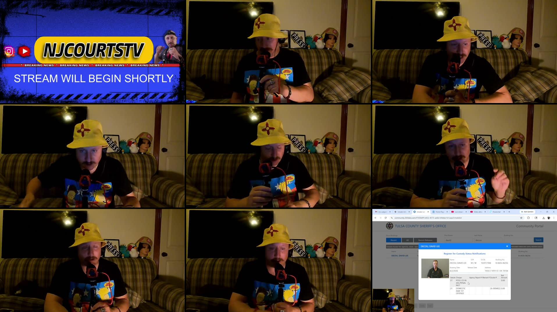 Recording Thumbnails