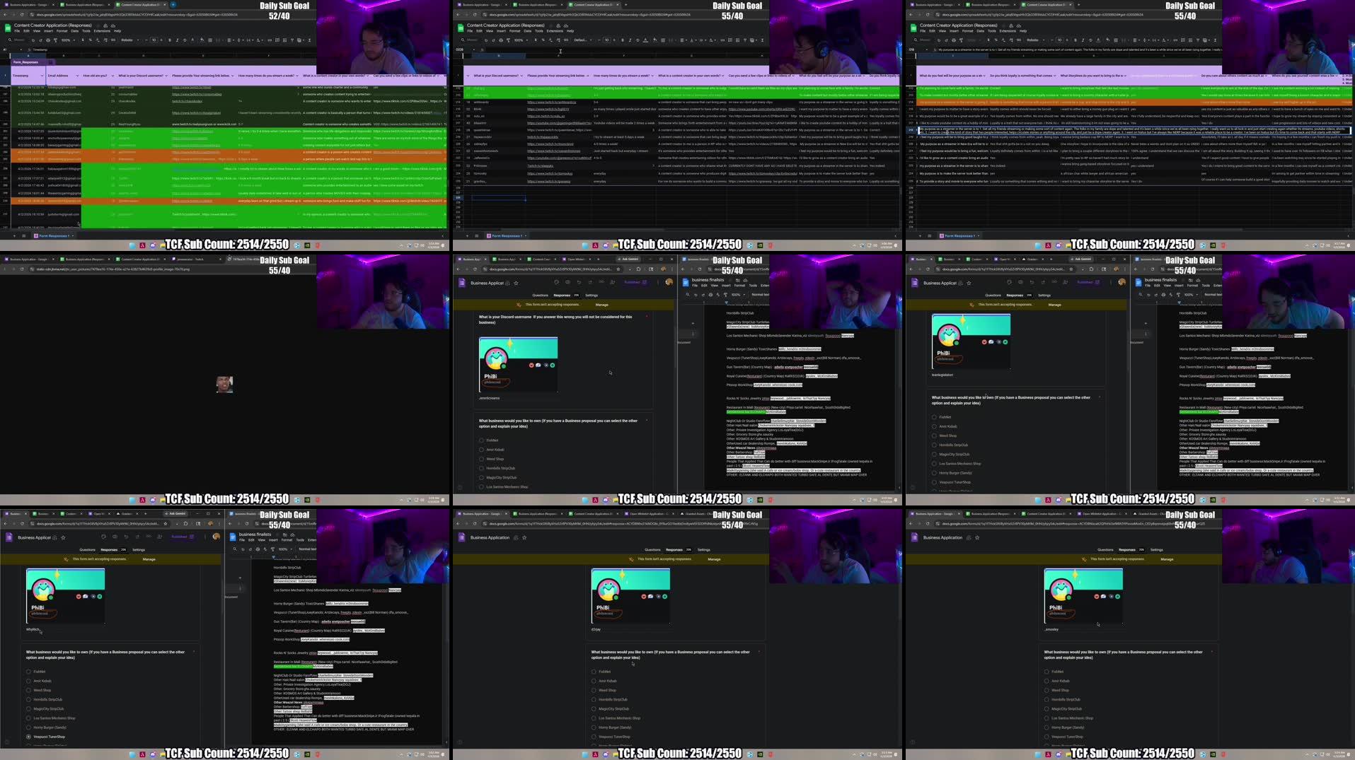 Recording Thumbnails