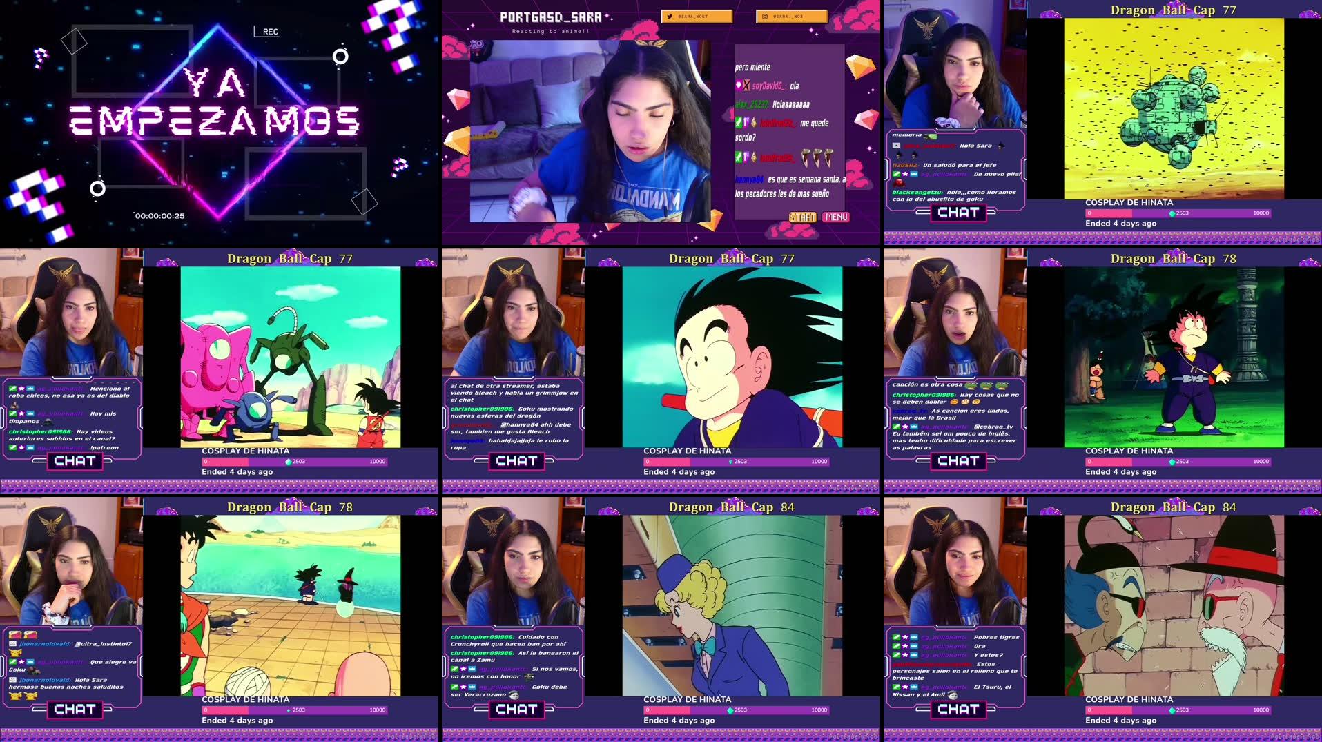 Recording Thumbnails