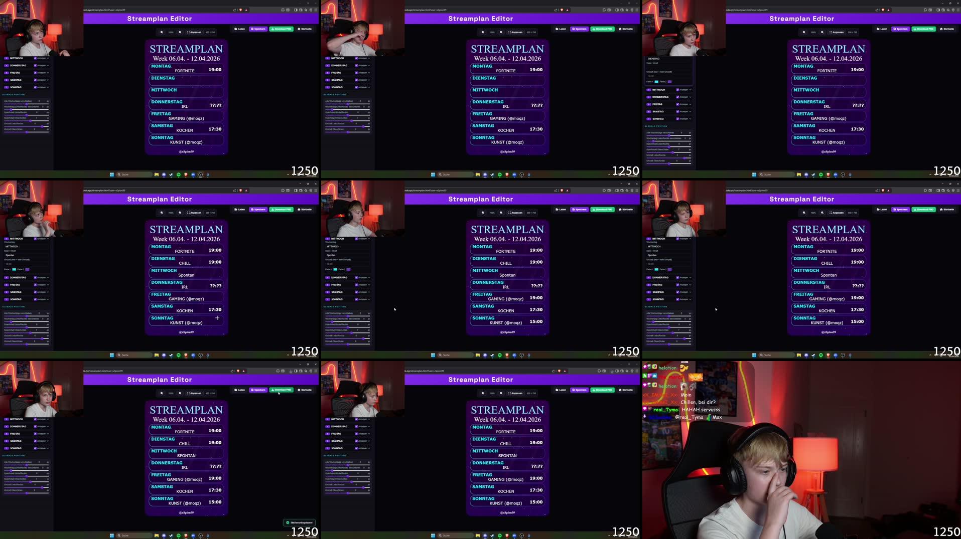 Recording Thumbnails