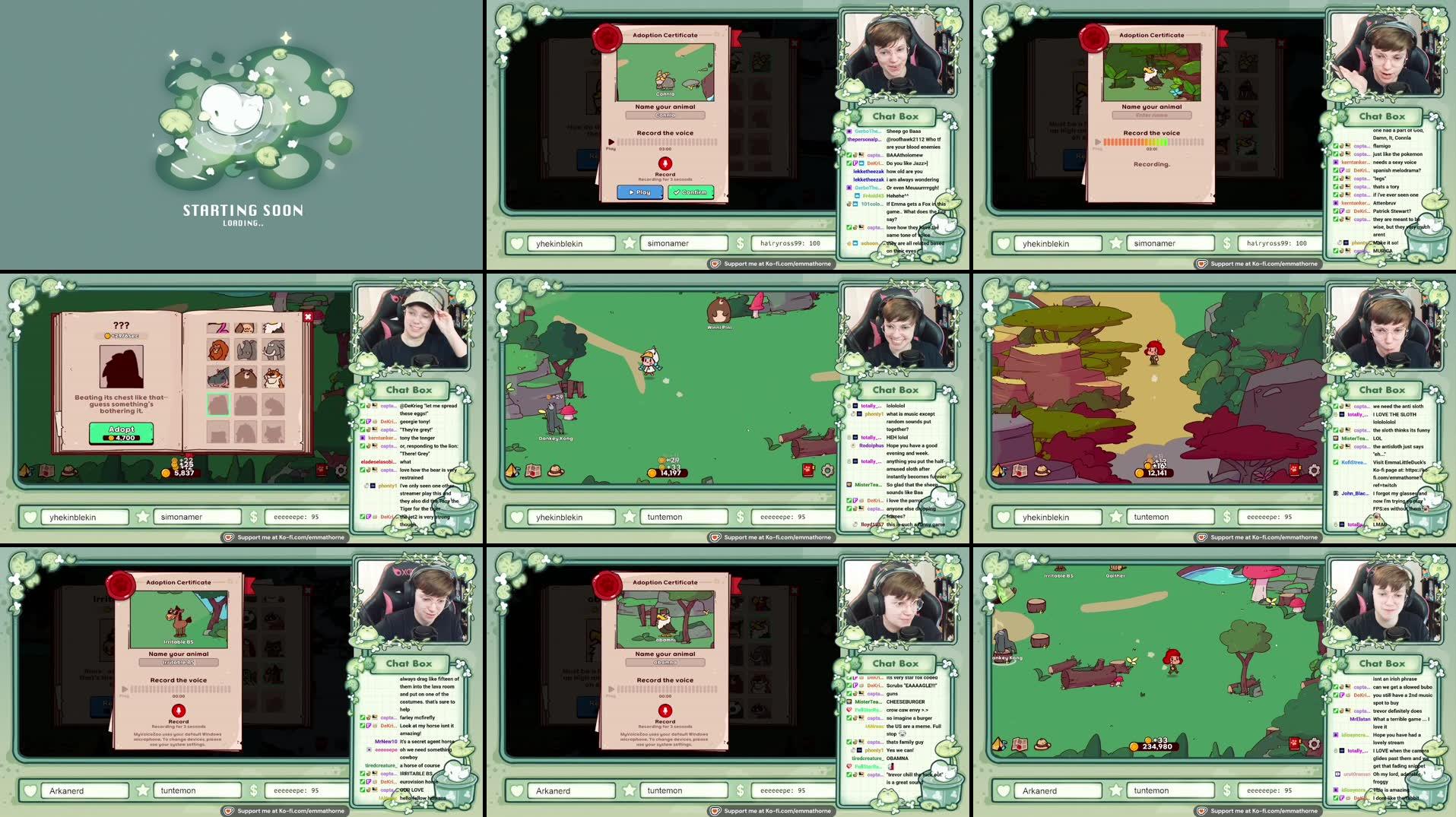 Recording Thumbnails