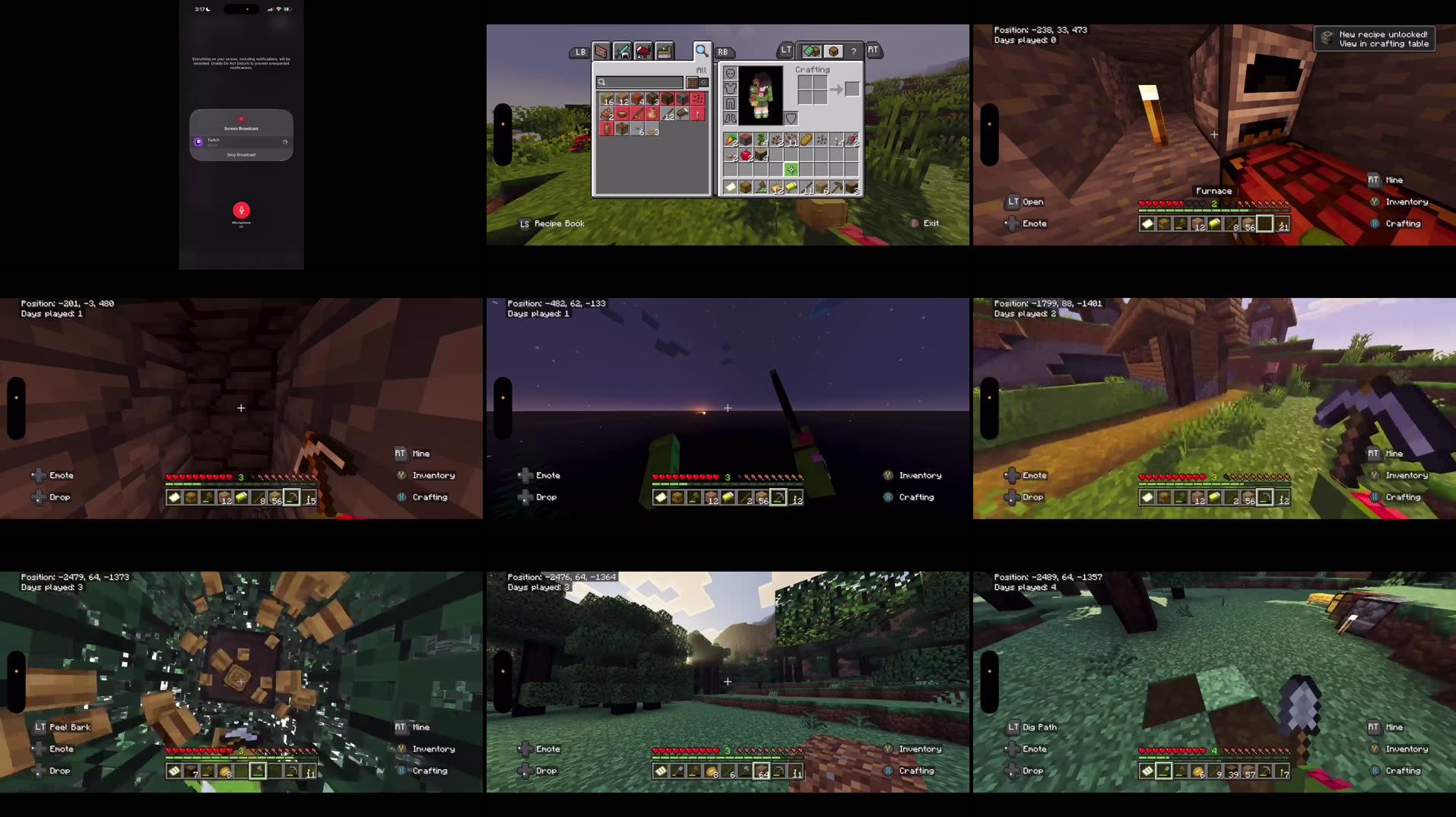 Recording Thumbnails