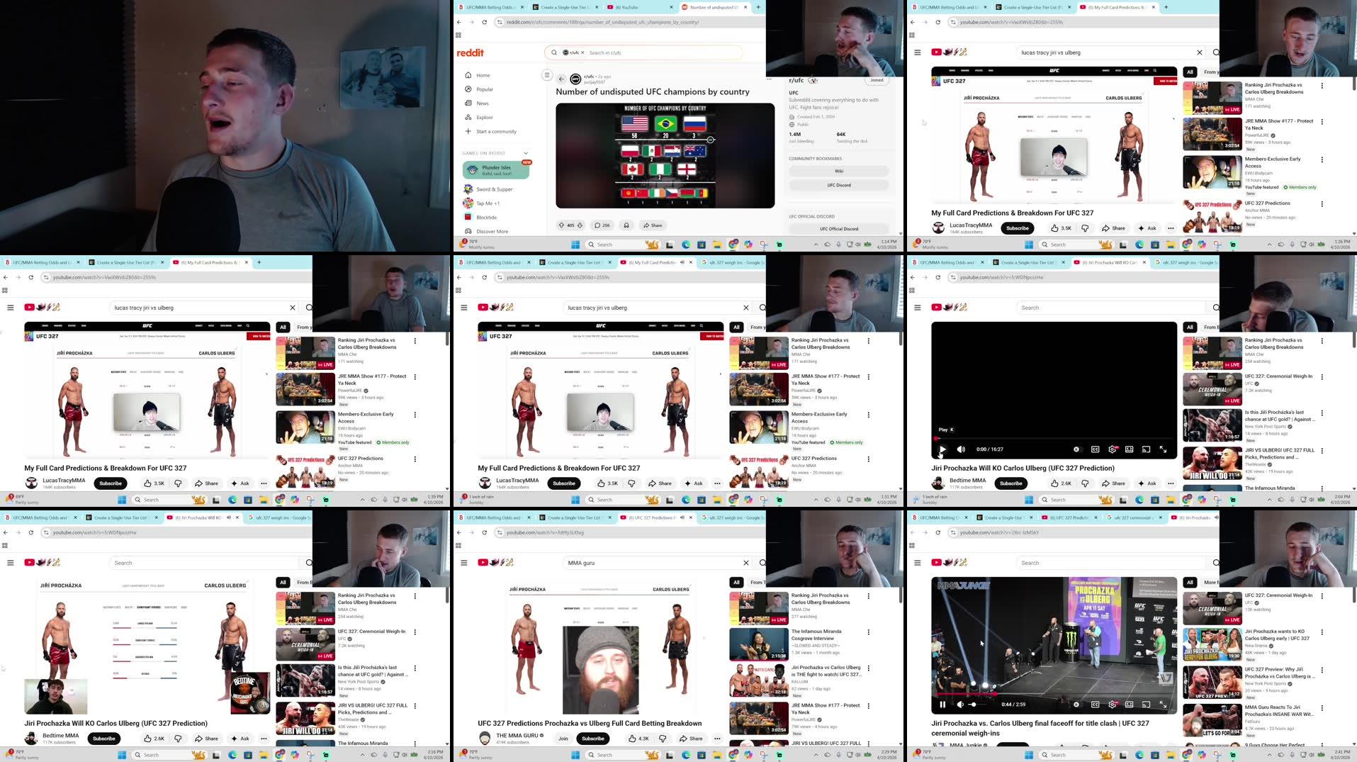 Recording Thumbnails