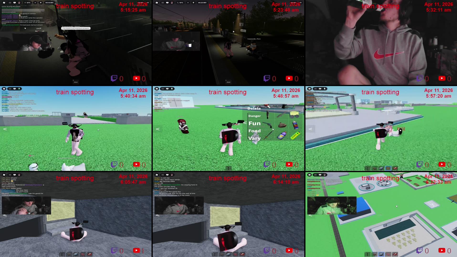 Recording Thumbnails