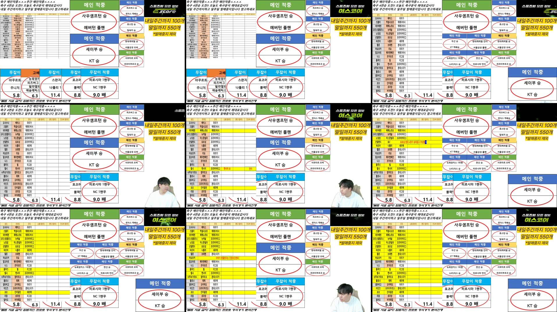 Recording Thumbnails