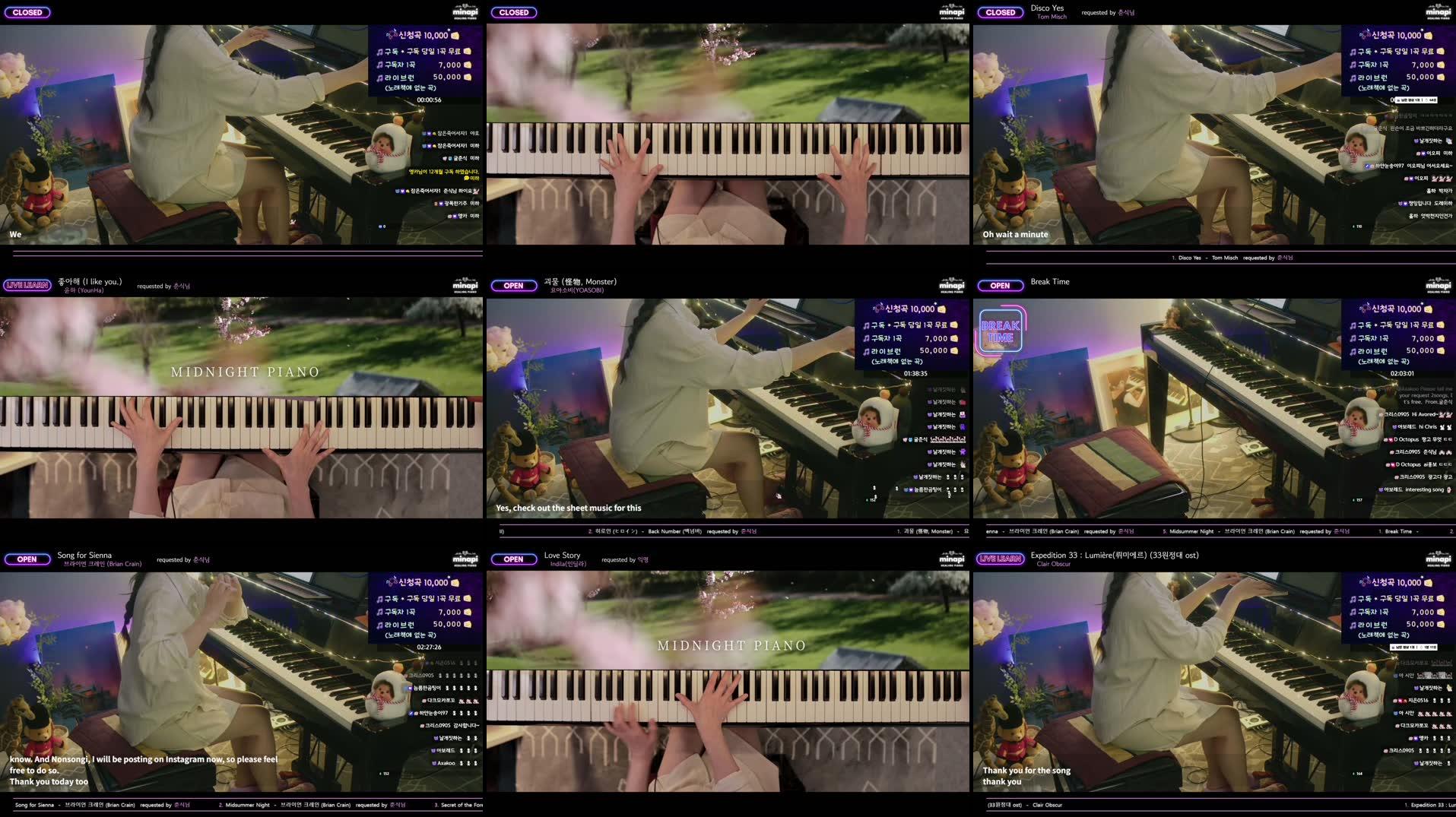 Recording Thumbnails