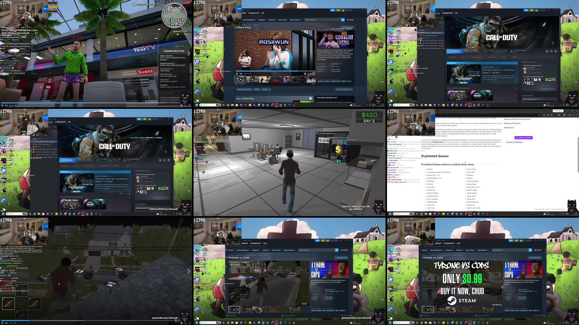 Recording Thumbnails