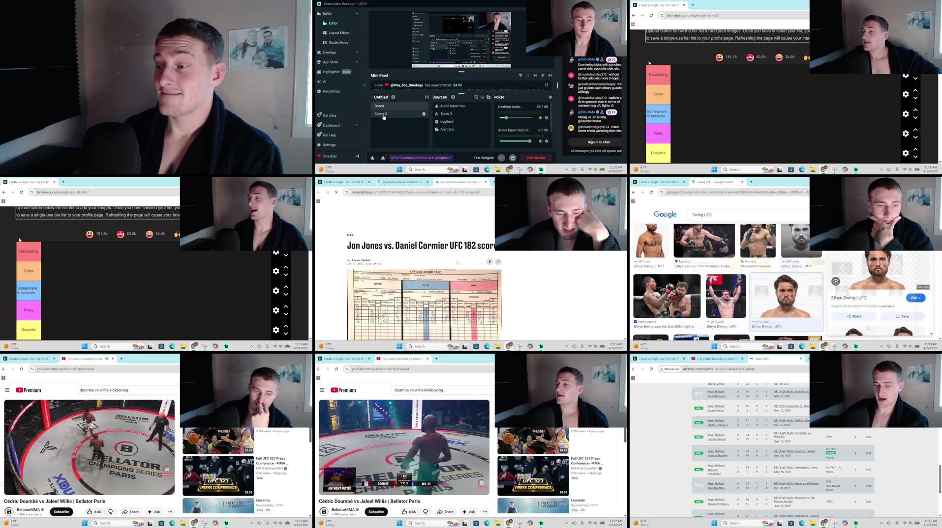 Recording Thumbnails