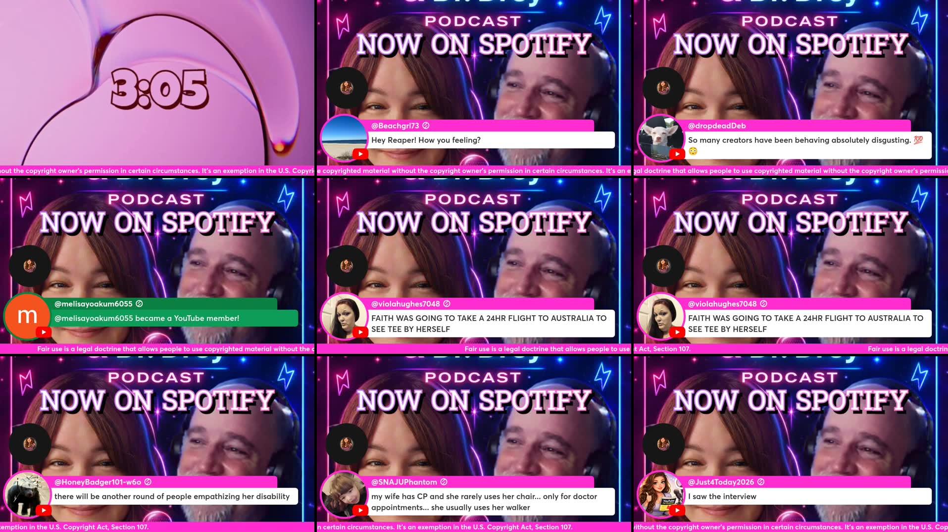 Recording Thumbnails