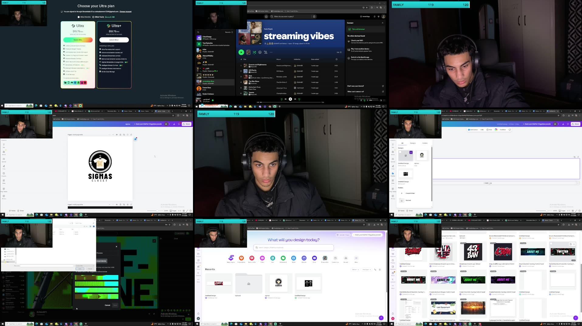 Recording Thumbnails