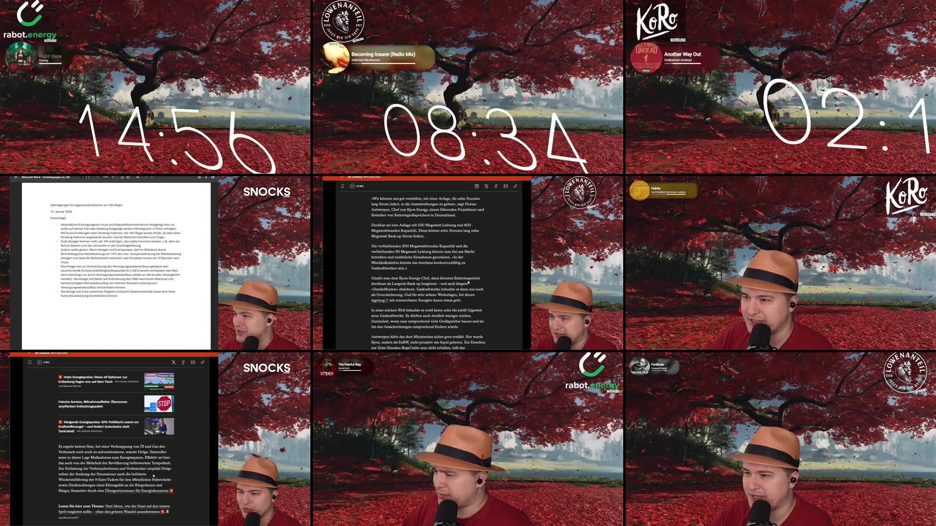 Recording Thumbnails