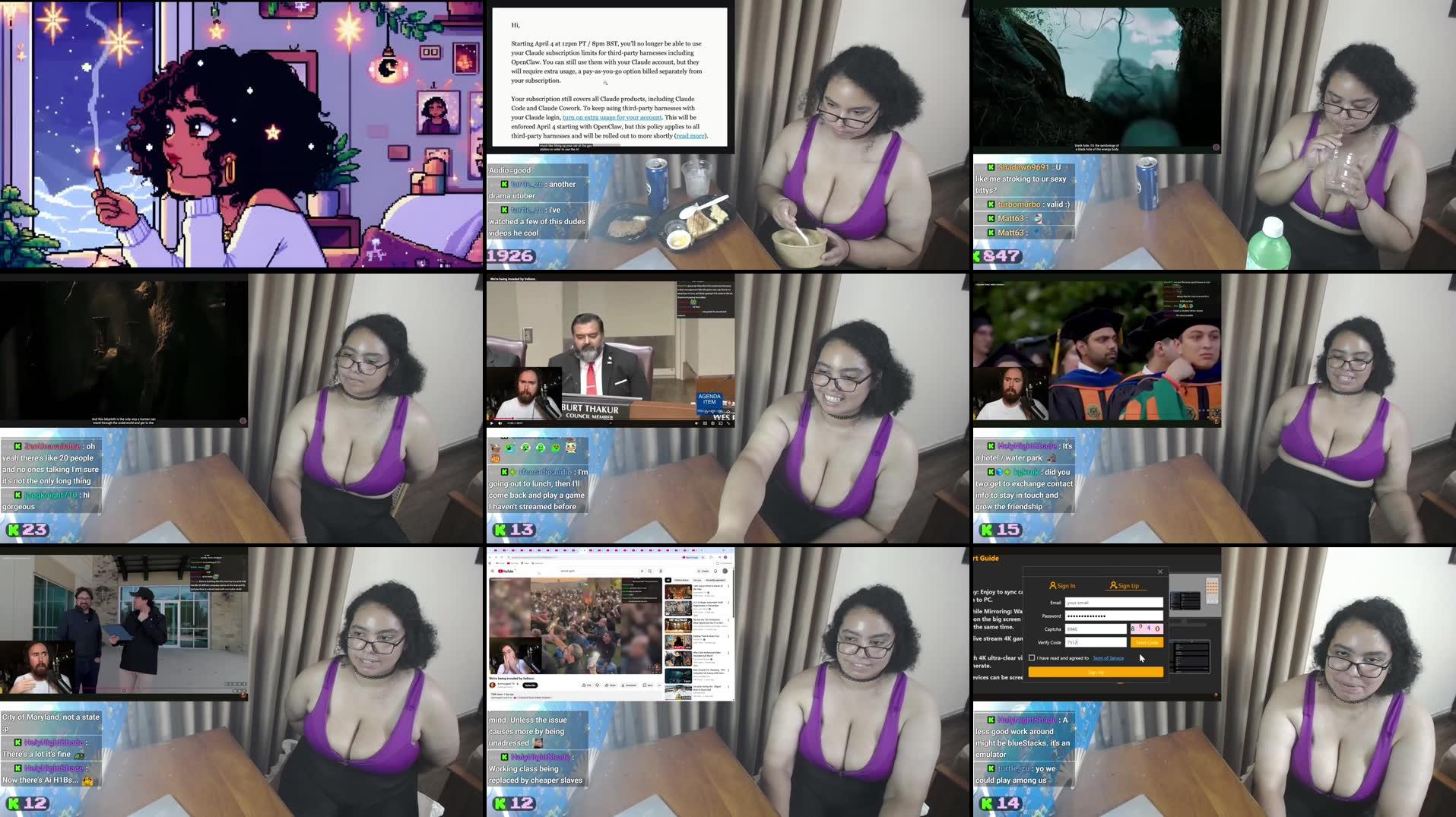 Recording Thumbnails