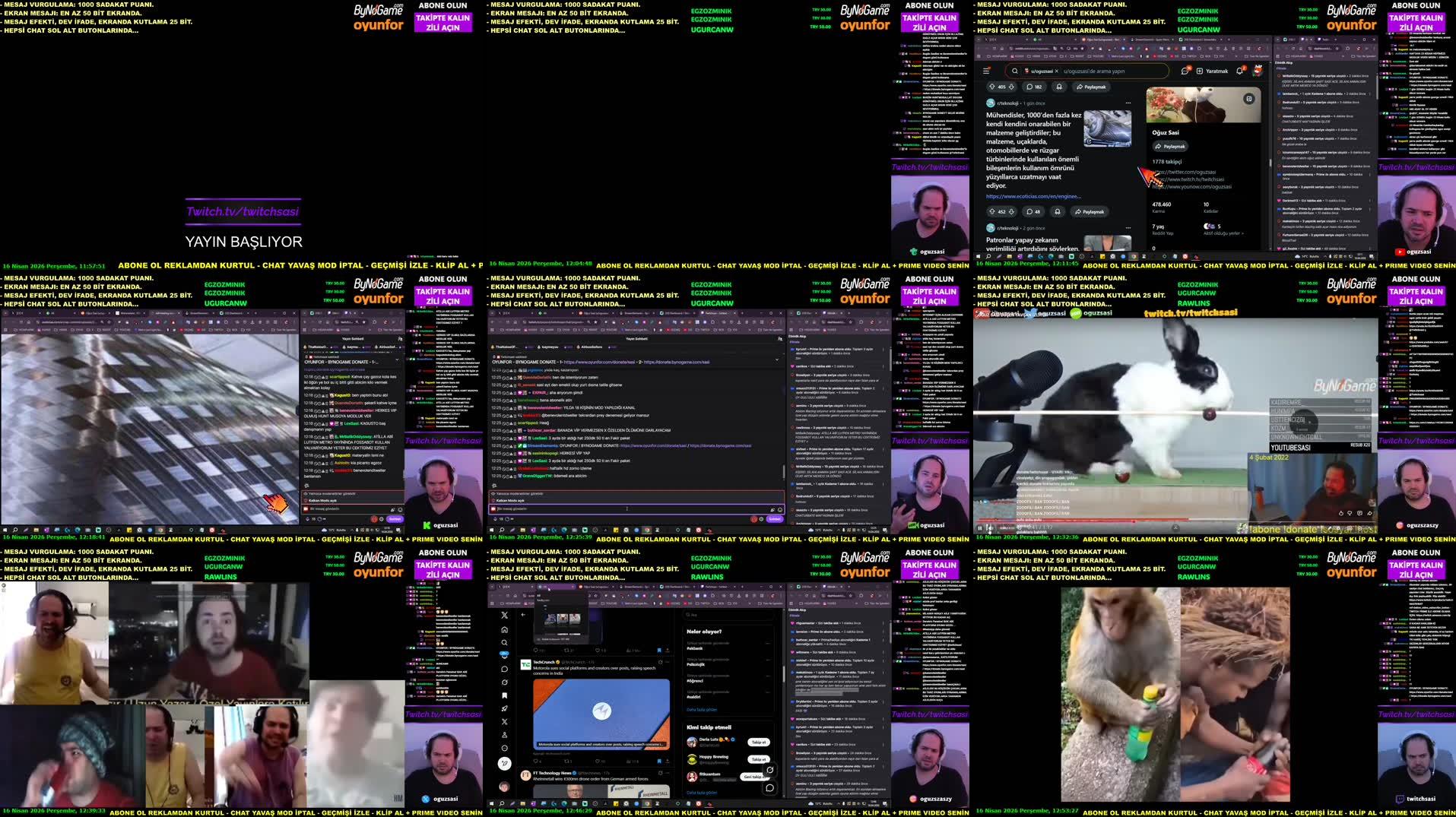 Recording Thumbnails