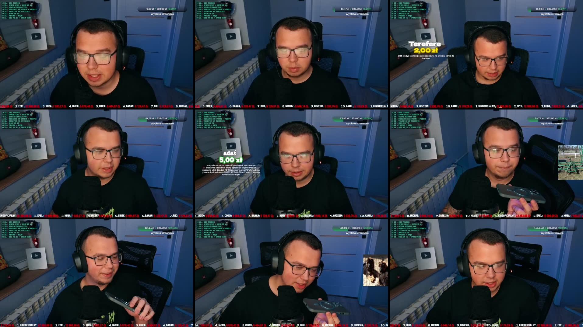 Recording Thumbnails