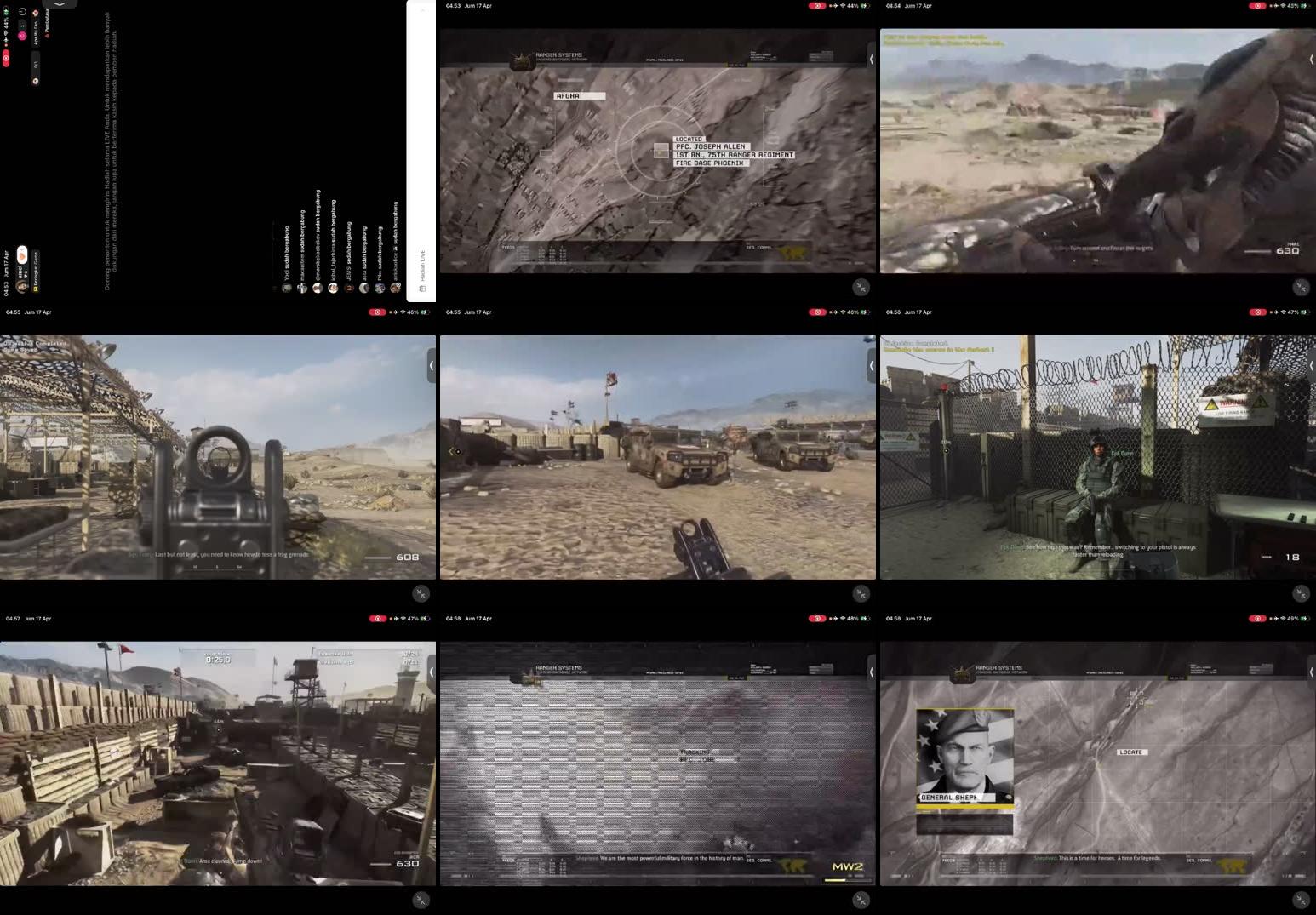 Recording Thumbnails