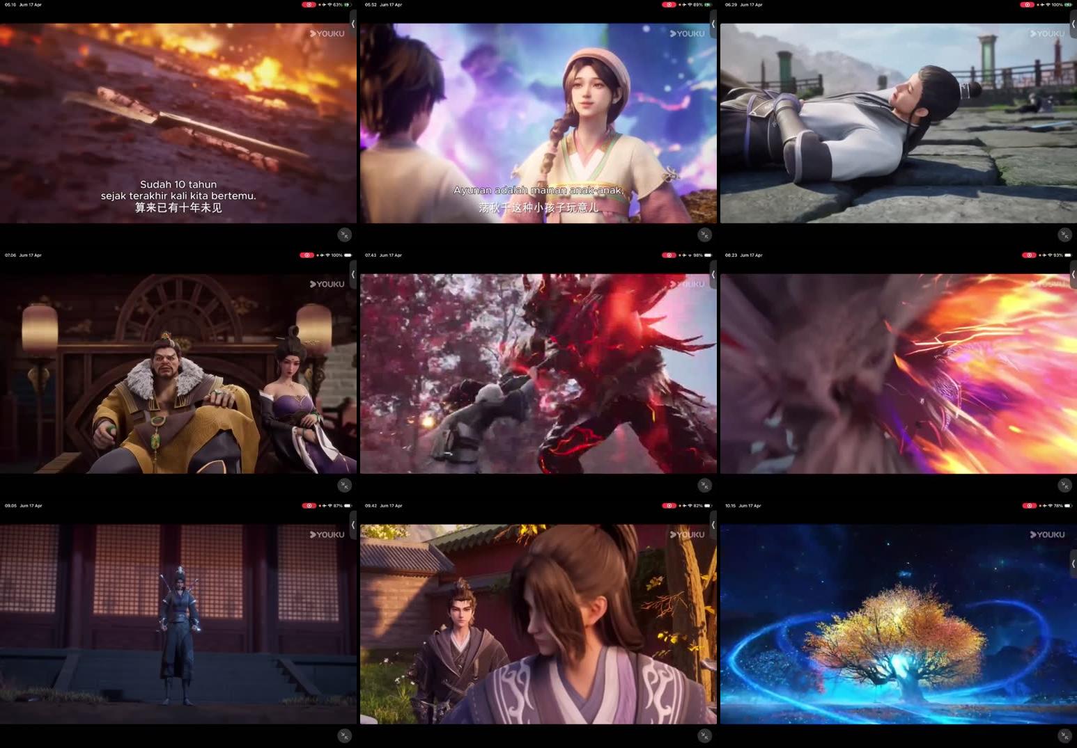 Recording Thumbnails