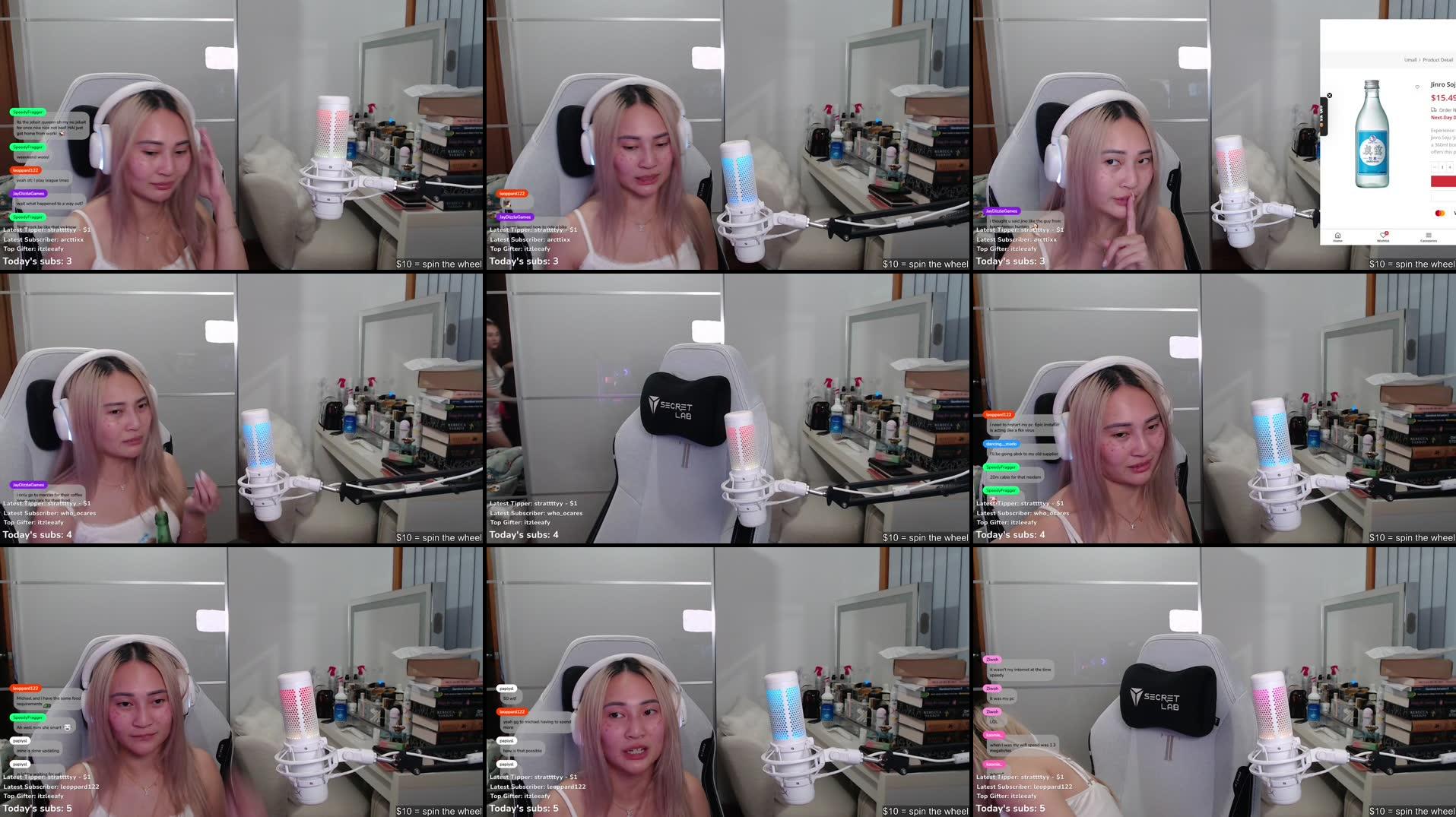 Recording Thumbnails