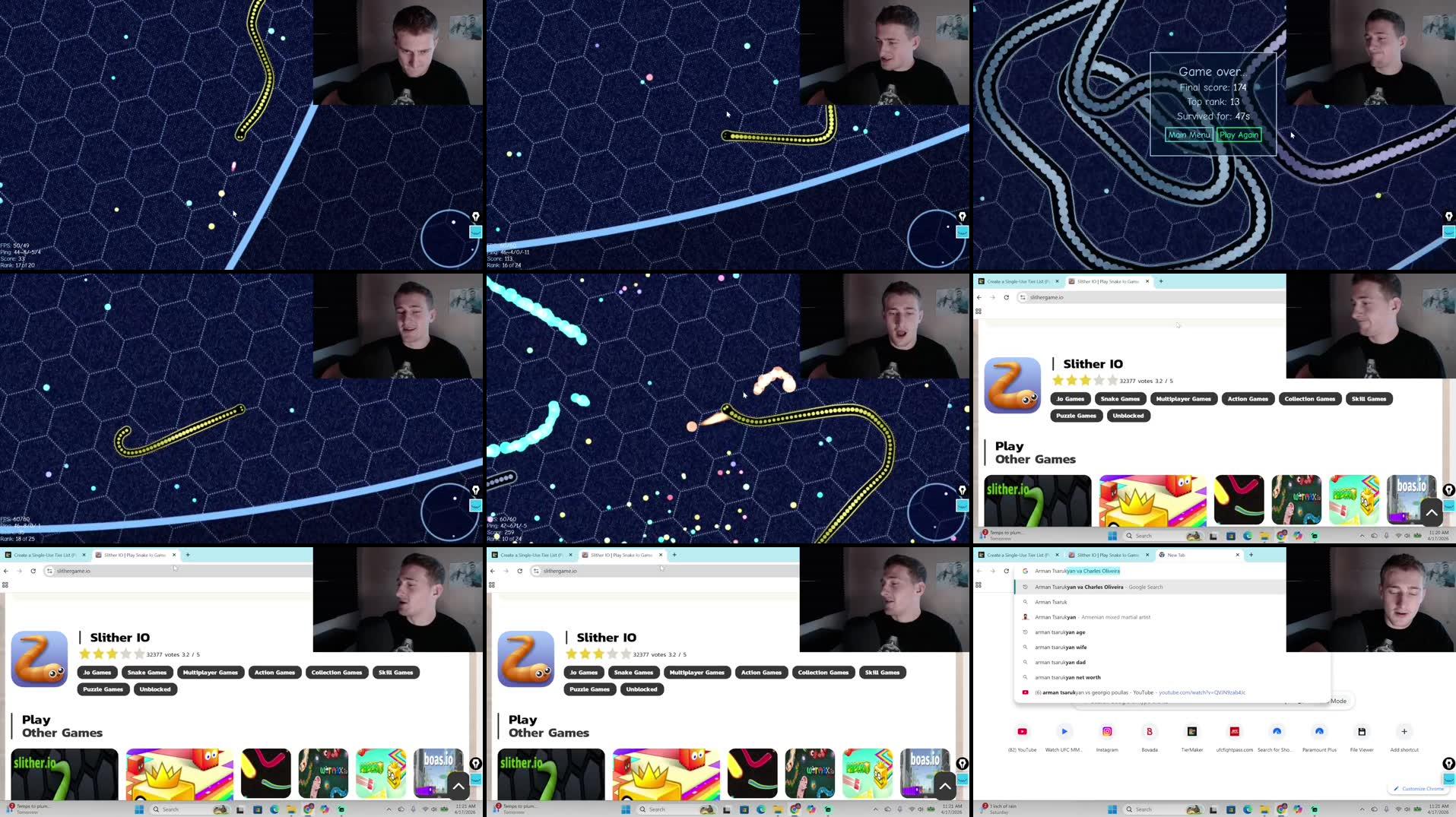Recording Thumbnails