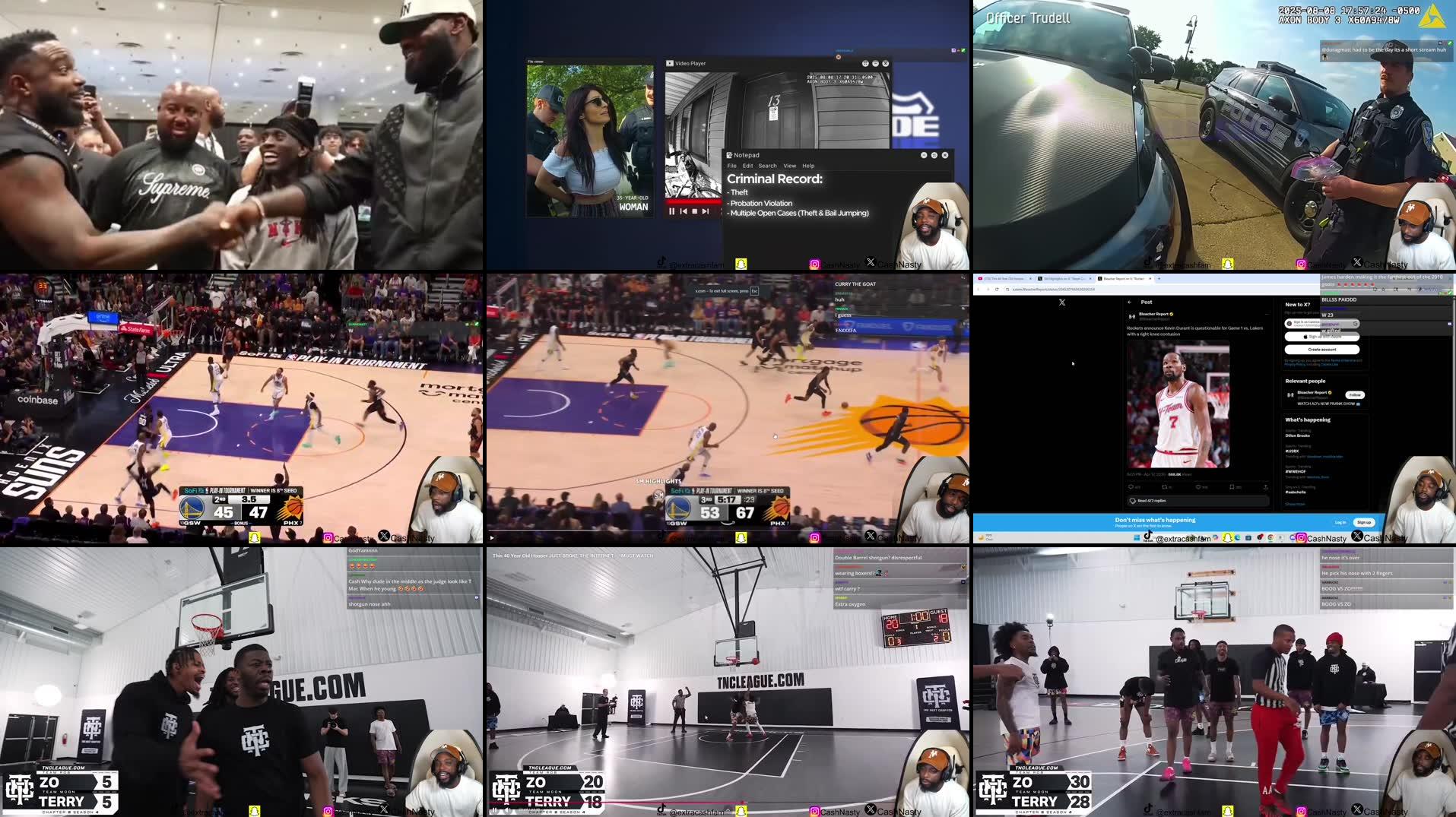 Recording Thumbnails