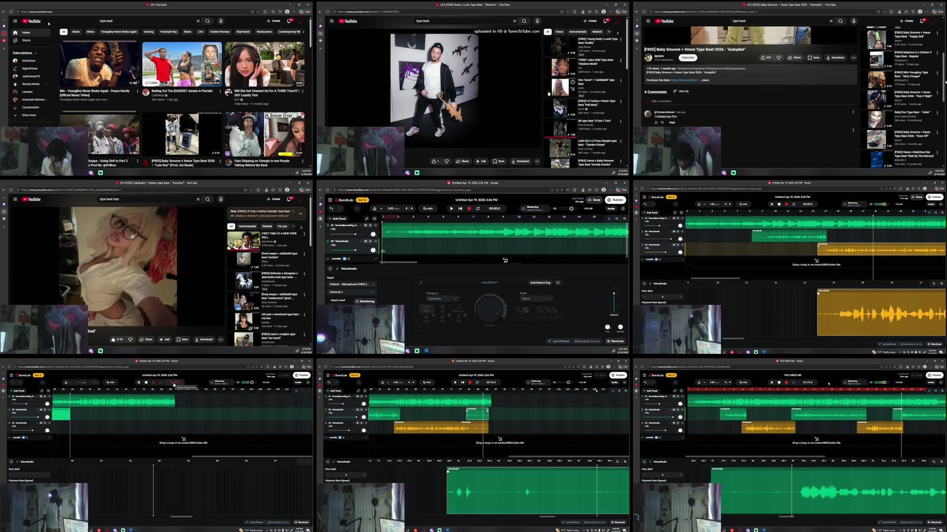 Recording Thumbnails
