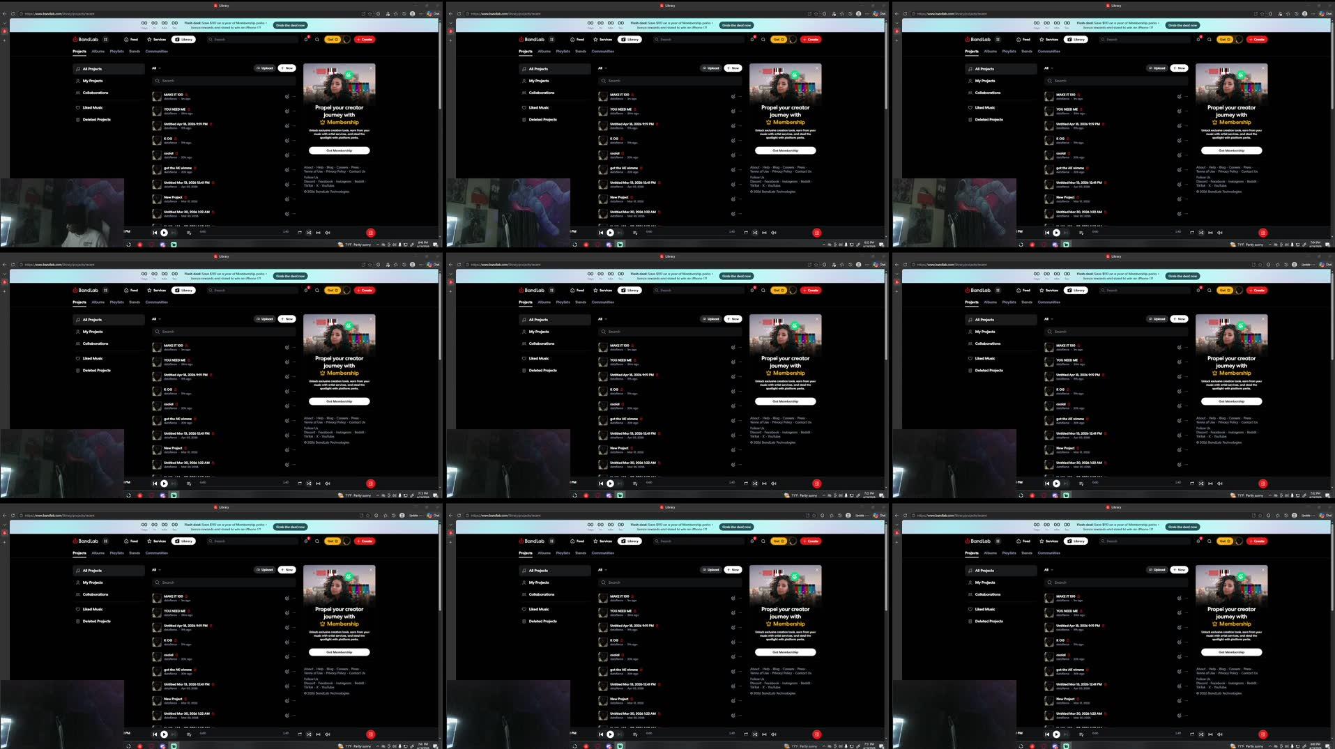 Recording Thumbnails
