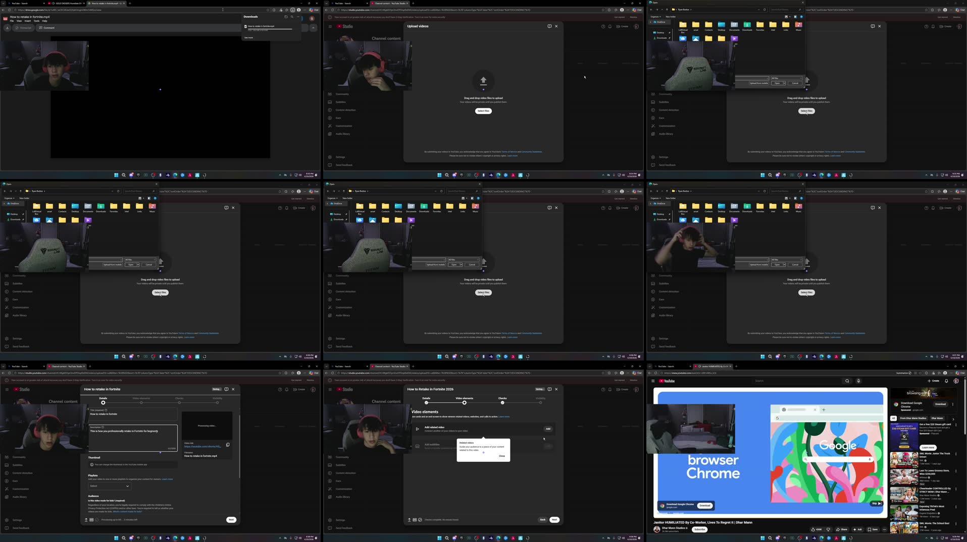 Recording Thumbnails