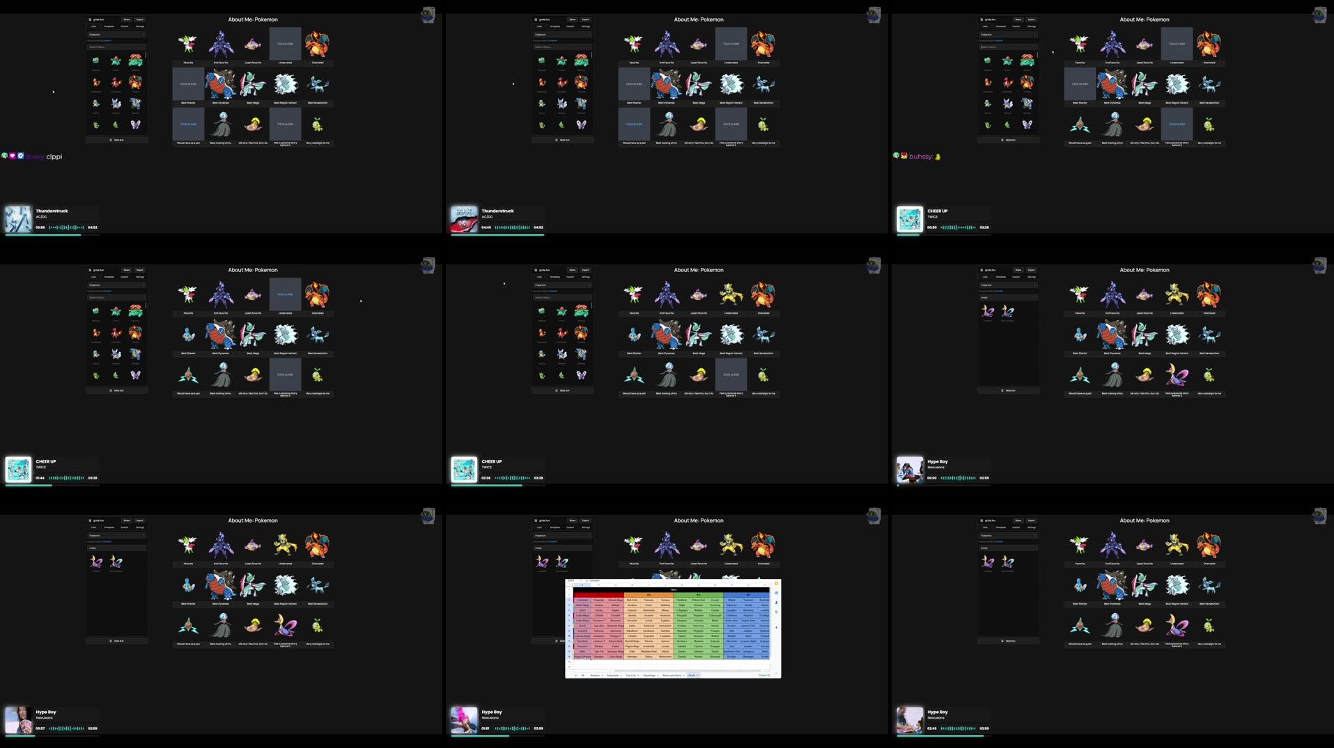Recording Thumbnails