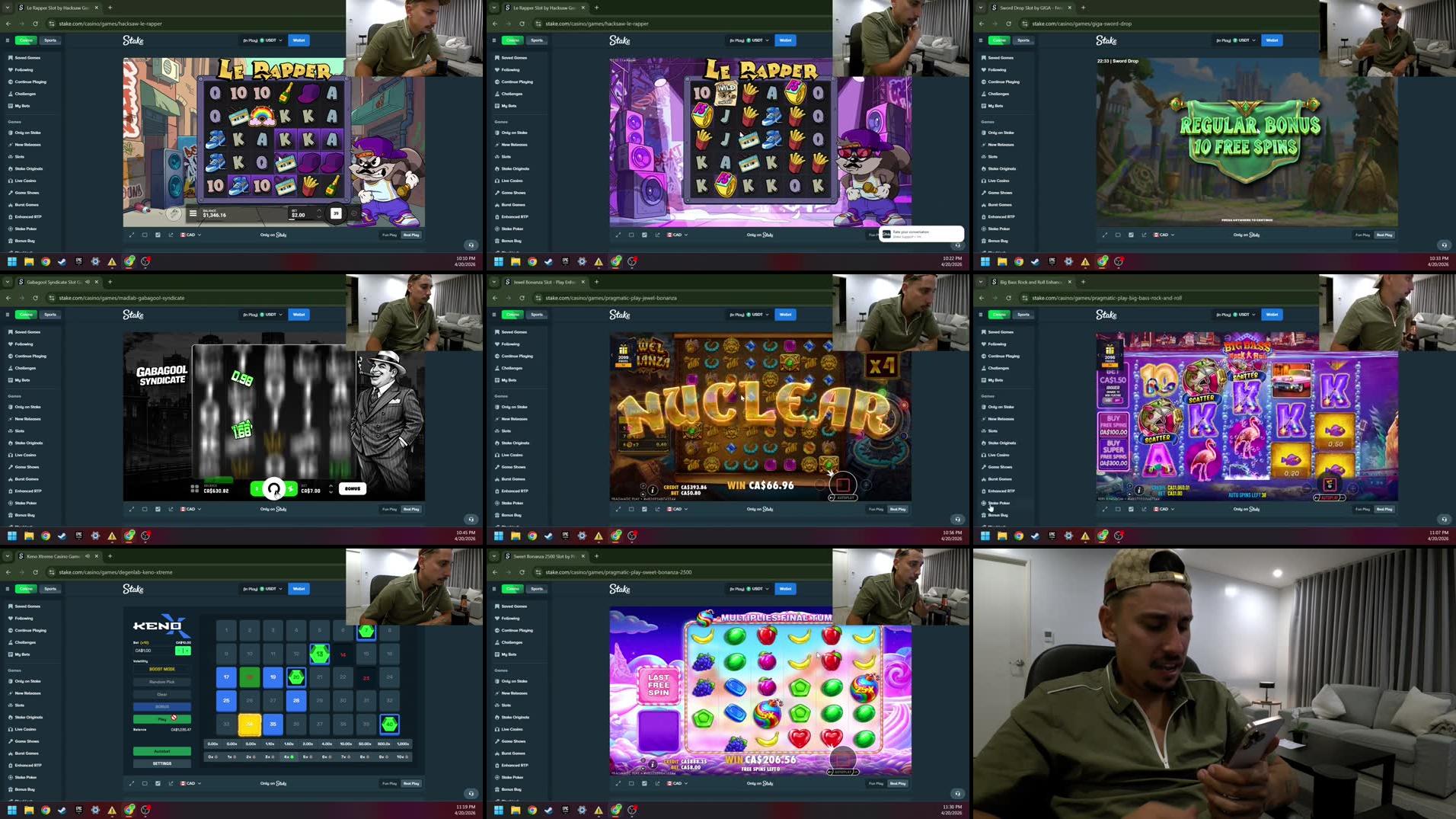 Recording Thumbnails