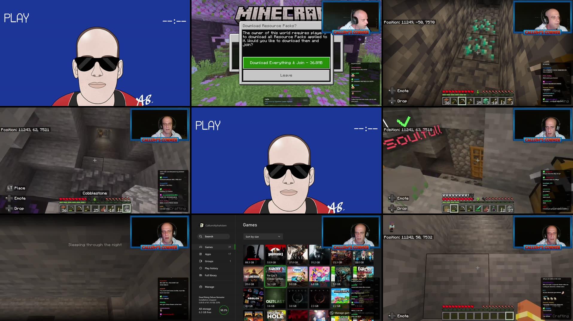 Recording Thumbnails