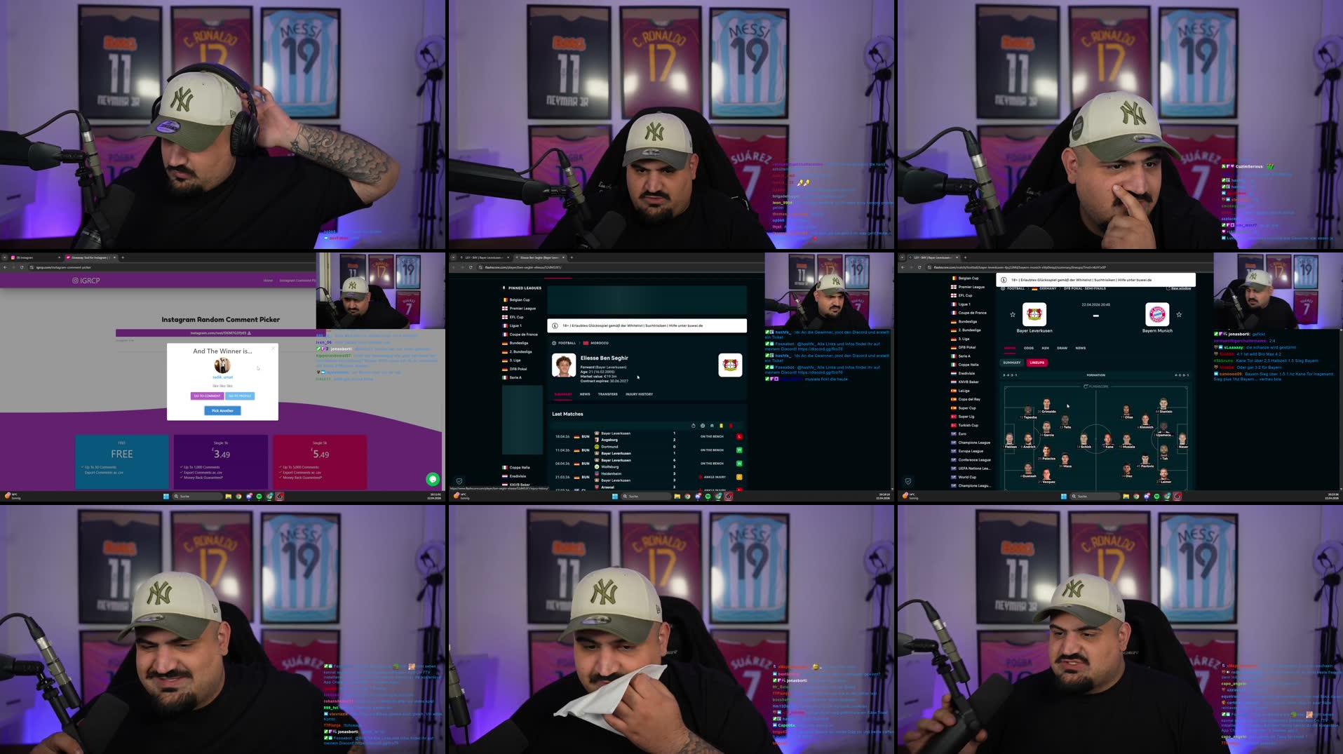 Recording Thumbnails