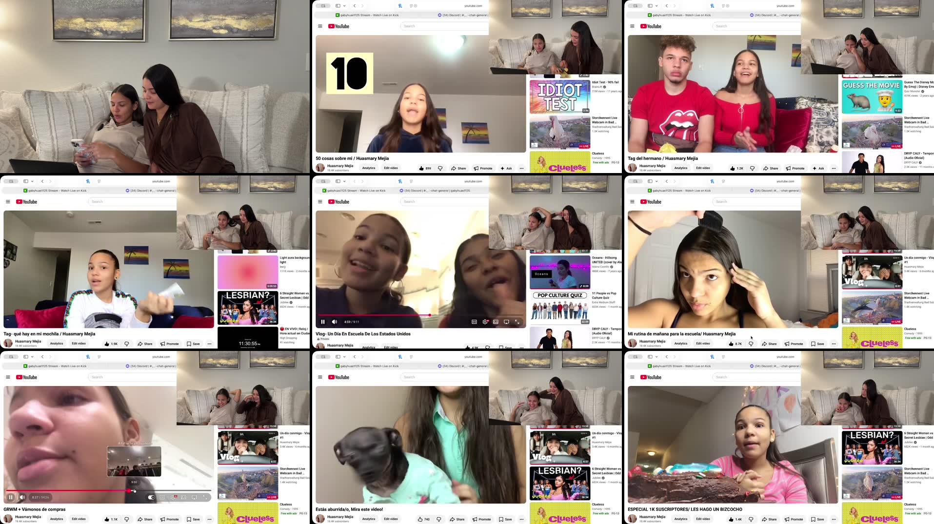 Recording Thumbnails