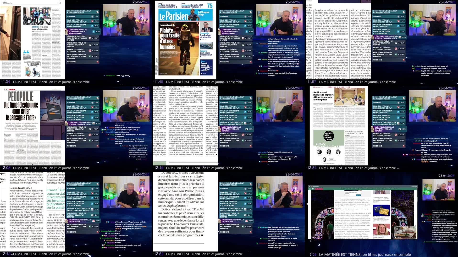 Recording Thumbnails